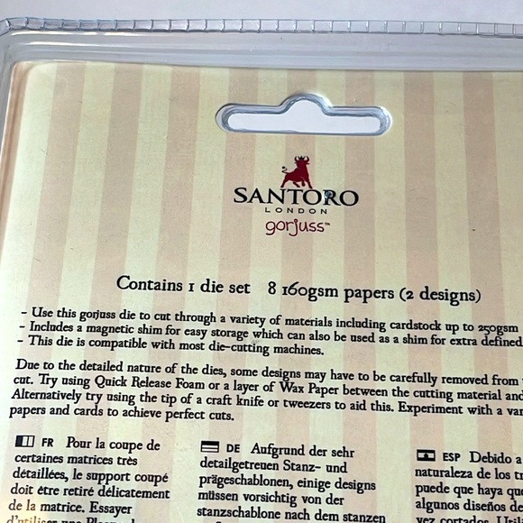 Large Die Cuts Santoro Gorjuss - Picture 6 of 6